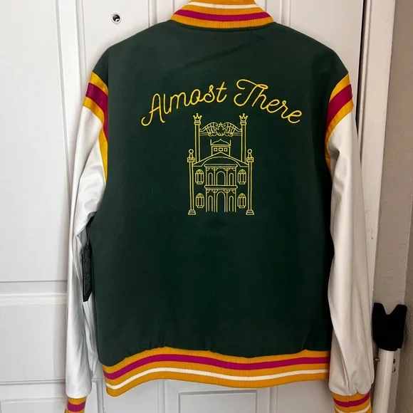 Disney's The Princess and the Frog Tiana "Dreams do come true" Varsity Jacket - Picture 6 of 9